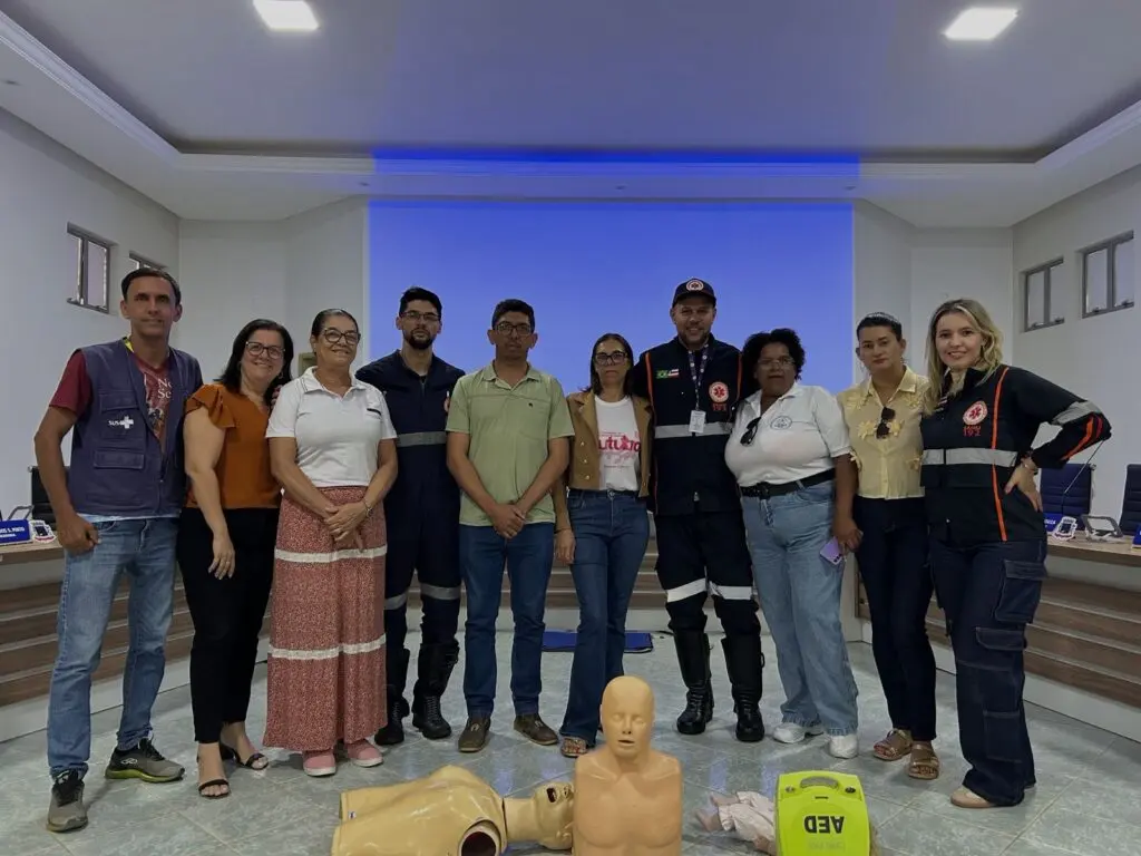Agentes Comunitários de Saúde que participam do curso Mais Saúde com Agente